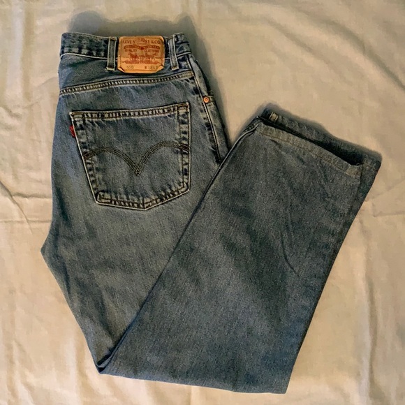 Levi's Other - Levi Strauss & Co. Blue Denim Jeans 550 - Relaxed
